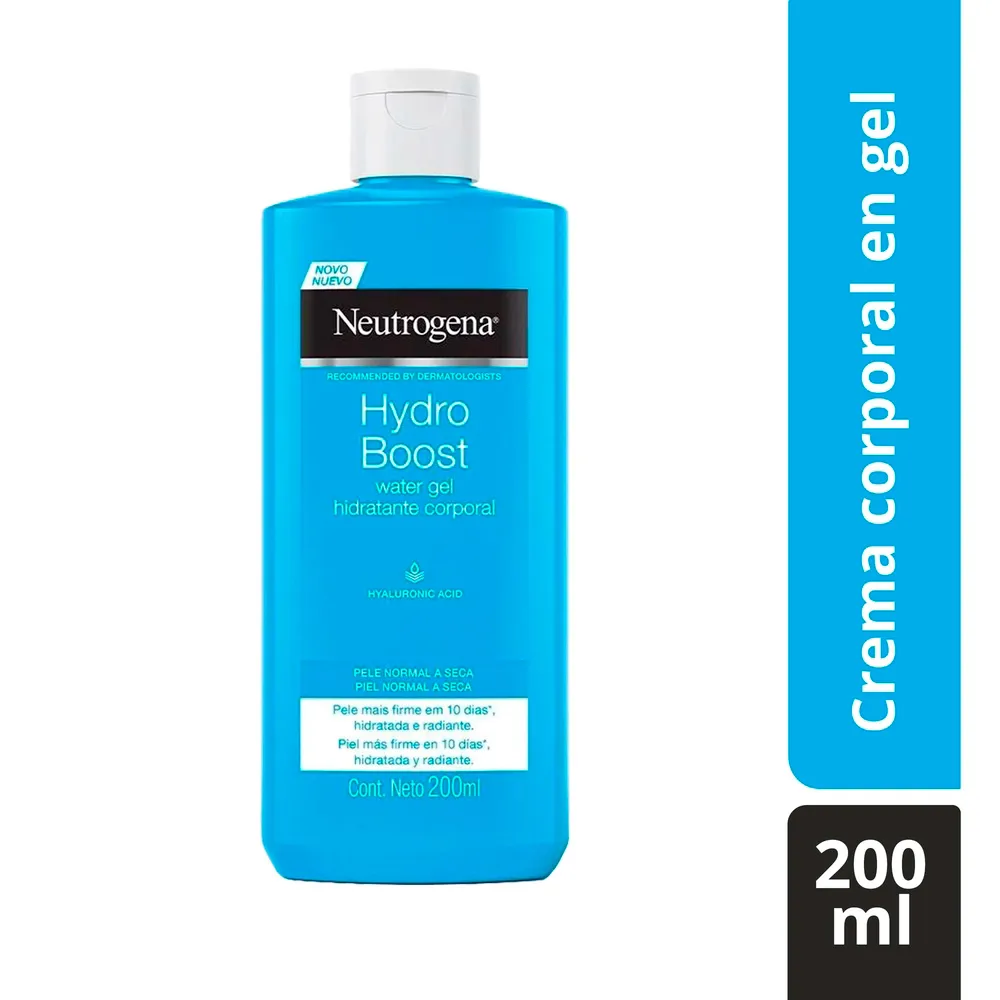 Crema Corporal Hidratante Neutrogena Hydro Boost BOTELLA 200 ML | Mejor precio en Perú desde S/35.40