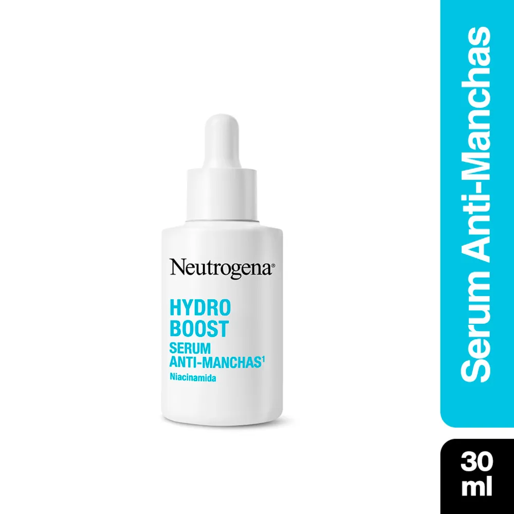 Serum Anti-Manchas Neutrogena Hydro Boost Niacinamida y Ácido Hialurónico FRASCO 30 ML | Mejor precio en Perú desde S/81.50