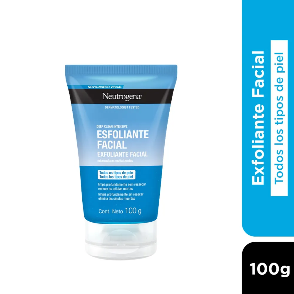 Exfoliante Deep Clean Neutrogena Energizing TUBO 100 G | Mejor precio en Perú desde S/43.50