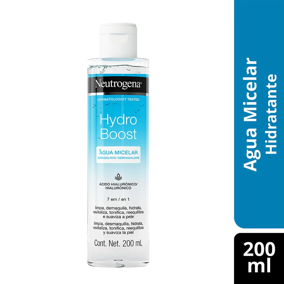 Agua Micelar Neutrogena Hydro Boost 7 en 1 FRASCO 200 ML | Mejor precio en Perú desde S/39.15