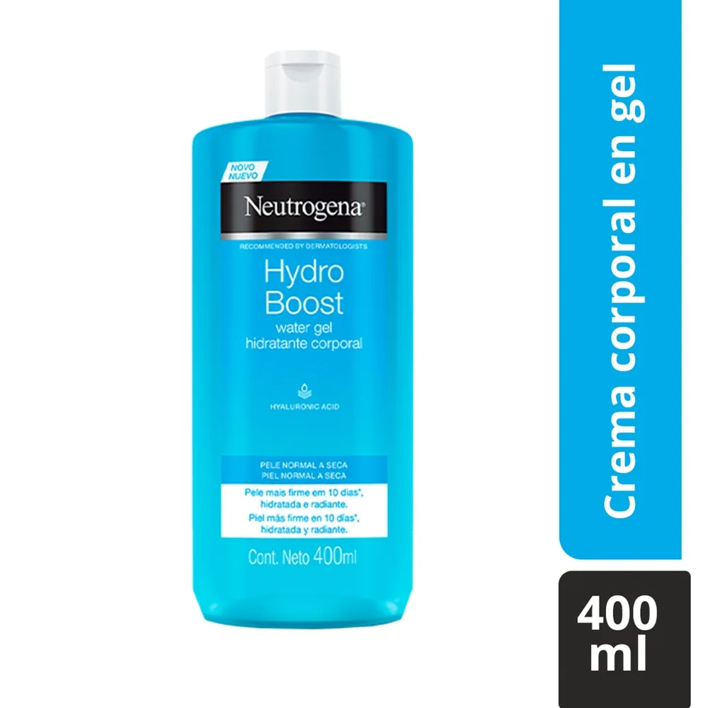 Crema Corporal Hidratante Neutrogena Hydro Boost FRASCO 400 ML | Mejor precio en Perú desde S/47.50