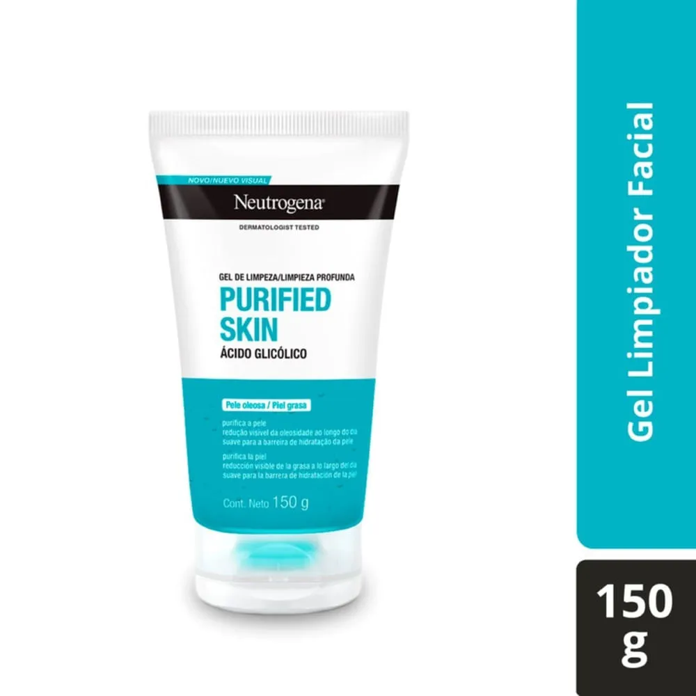 Gel de Limpieza Facial Neutrogena Purified Skin TUBO 150 G | Mejor precio en Perú desde S/39.90
