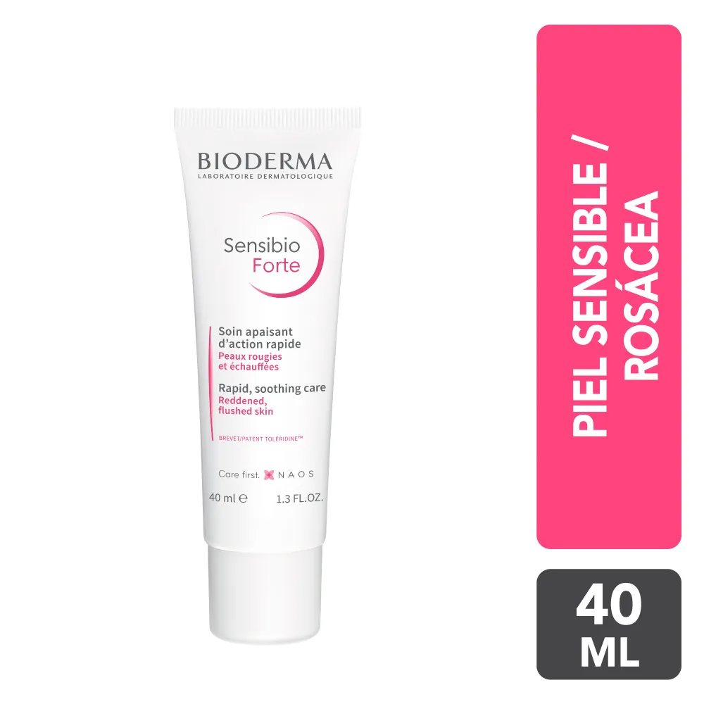 Crema para Piel Rosacea Sensibio Forte Bioderma TUBO 40 ML | Mejor precio en Perú desde S/104.00