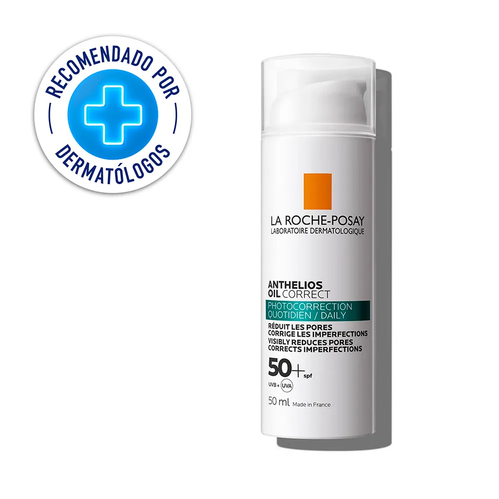 La Roche-Posay Protector Solar La Roche Posay Anti-imperfecciones Anthelios Oil Correct FPS 50+ FRASCO 50 ML | Mejor precio en Perú desde S/69.90
