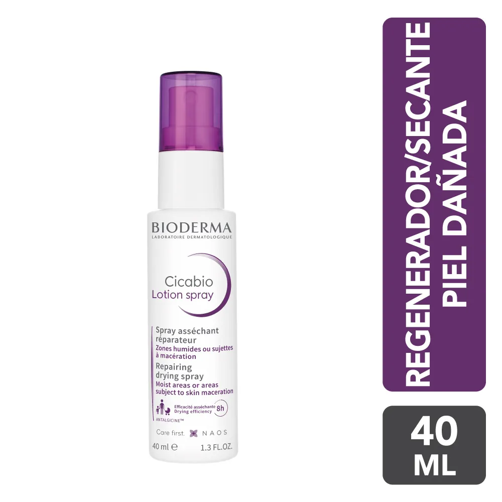 Spray Locion Cicatrizante Bioderma Cicabio FRASCO 40 ML | Mejor precio en Perú desde S/85.90