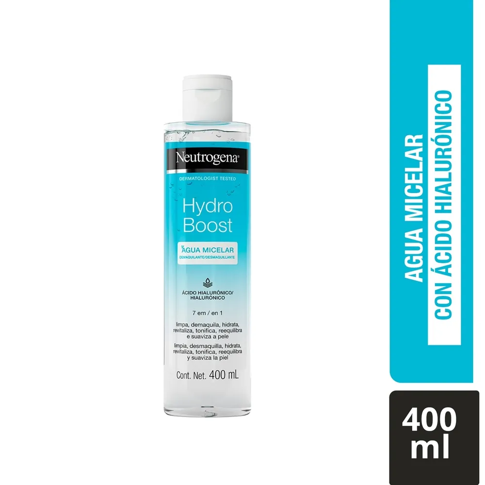 Agua Micelar Neutrogena Hydro Boost FRASCO 400 ML | Mejor precio en Perú desde S/55.80