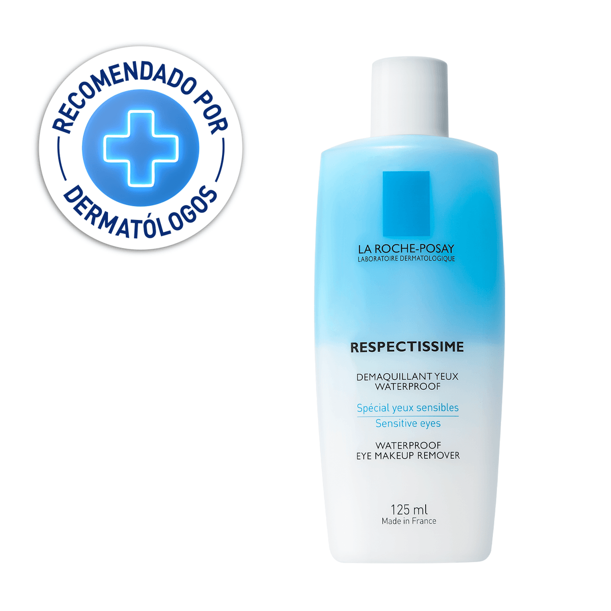 La Roche-Posay Desmaquillante Bifásico de Ojos La Roche Posay Respectissime FRASCO 125 ML | Mejor precio en Perú desde S/78.90