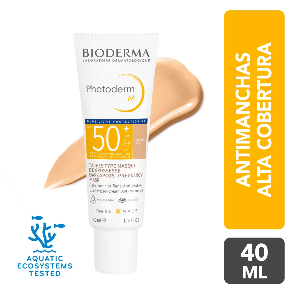 Photoderm M Gel Crema Bioderma SPF50+ TUBO 40 ML | Mejor precio en Perú desde S/134.90