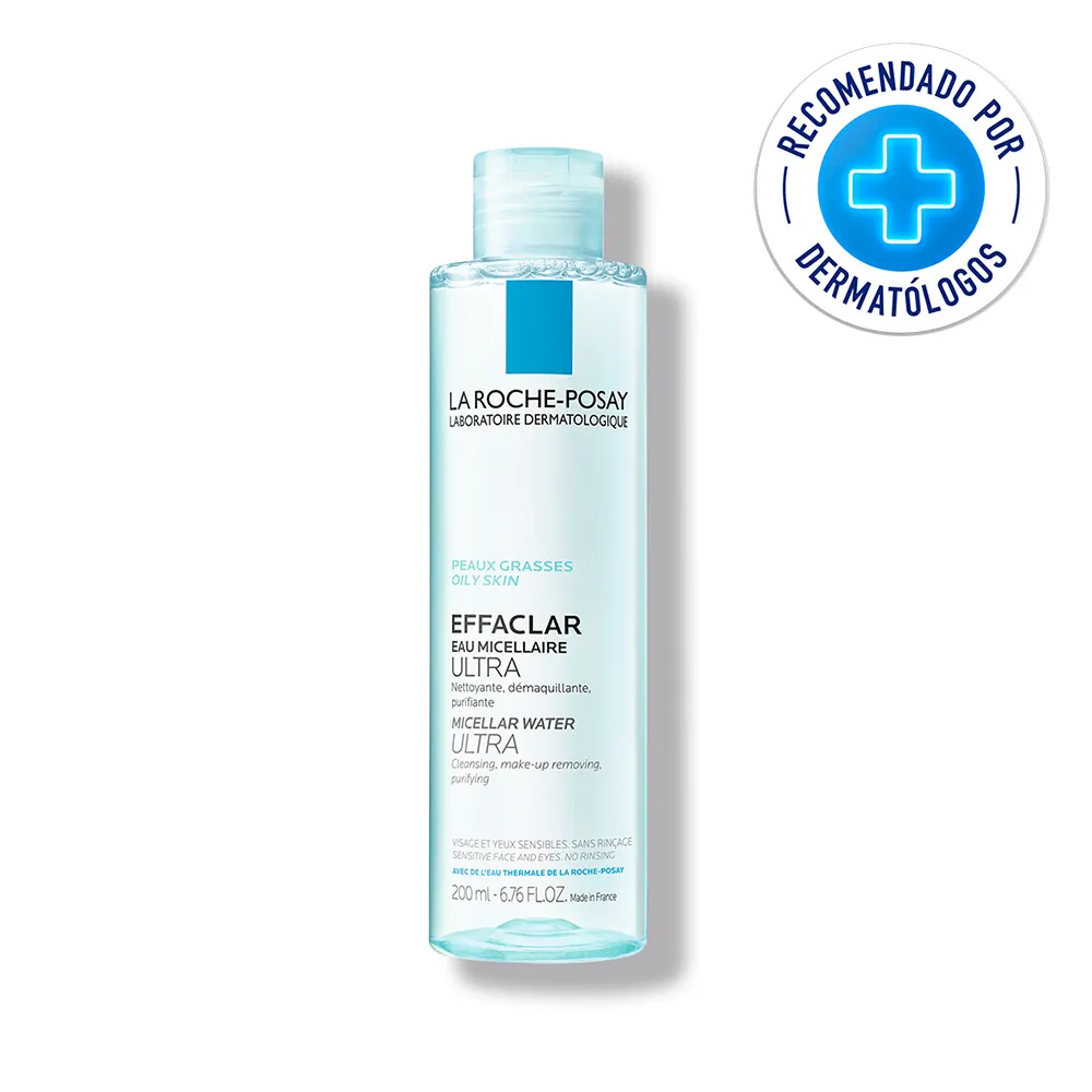 La Roche-Posay Agua Micelar La Roche Posay Effaclar Pieles Mixtas a Grasas FRASCO 200 ML | Mejor precio en Perú desde S/76.90