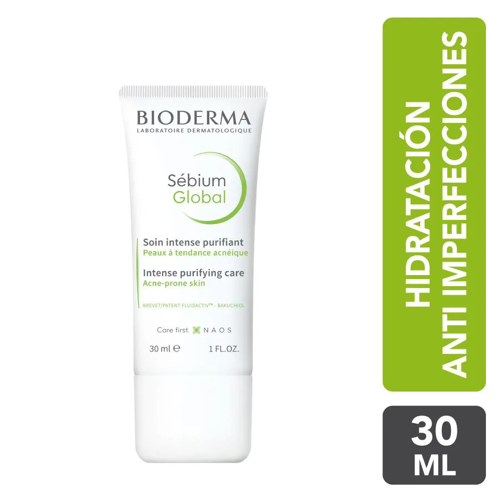 Crema Sebium Global Bioderma TUBO 30 ML | Mejor precio en Perú desde S/84.70