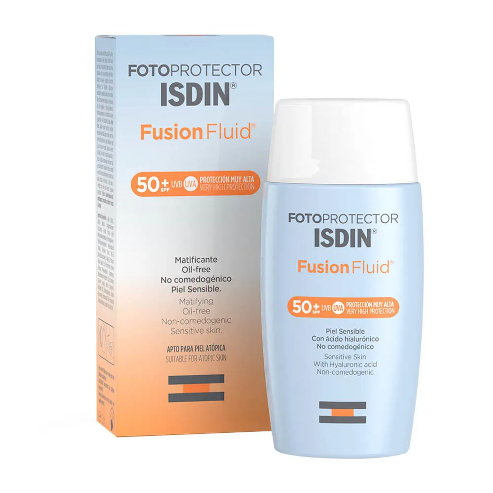 Fotoprotector Isdin Extrem Fusion Fluido Ultraligero SPF 50+ Piel Normal a Seca TUBO 50 ML | Mejor precio en Perú desde S/86.90