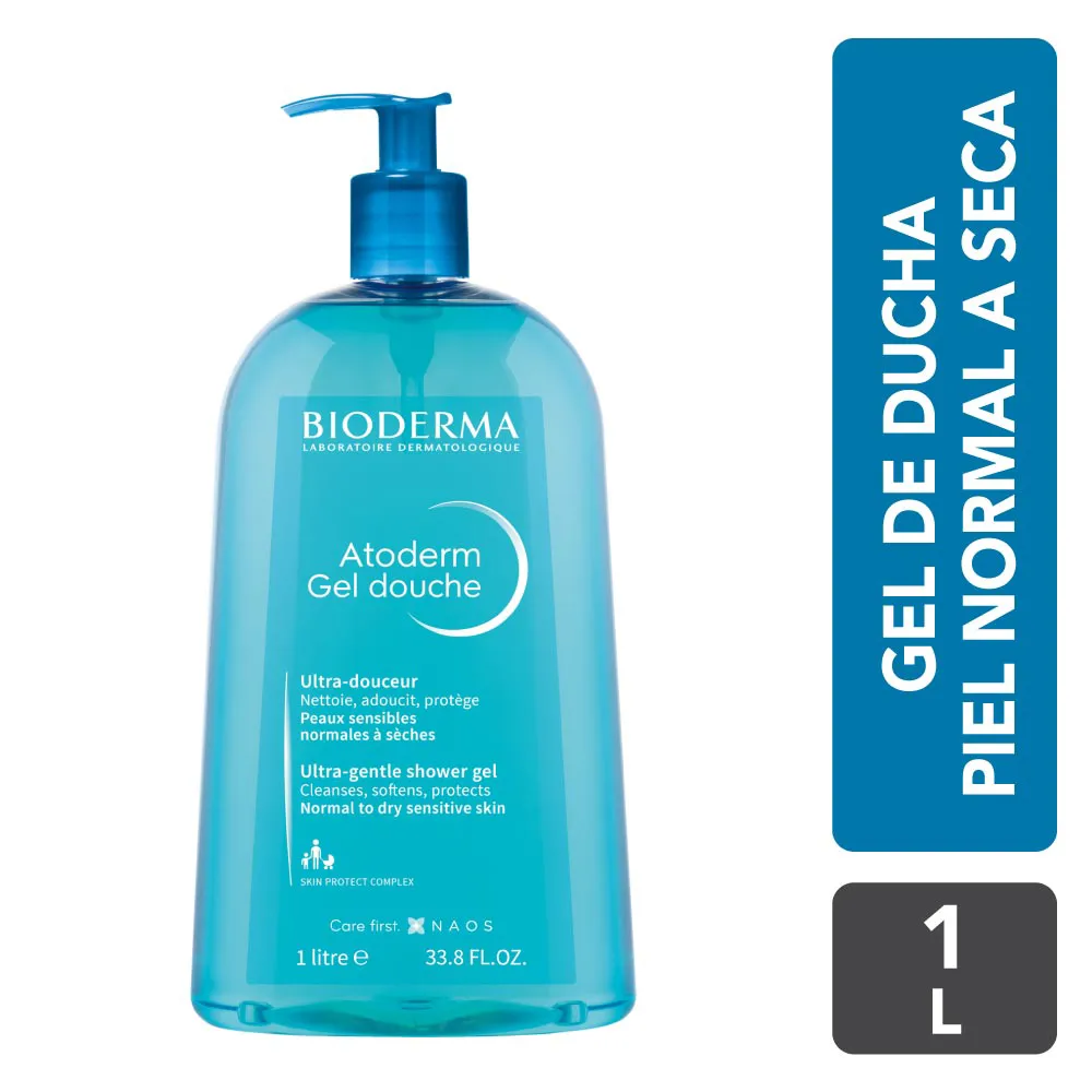 Gel de Ducha Atoderm Bioderma FRASCO 1000 ML | Mejor precio en Perú desde S/97.43