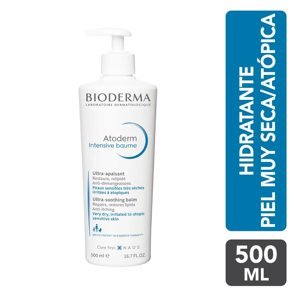 Crema Bioderma Atoderm Intensive Baume FRASCO 500 ML | Mejor precio en Perú desde S/162.90