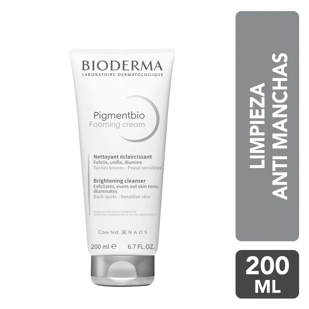 Limpiador Facial Bioderma Pigmentbio Foaming Crema TUBO 200 ML | Mejor precio en Perú desde S/95.90