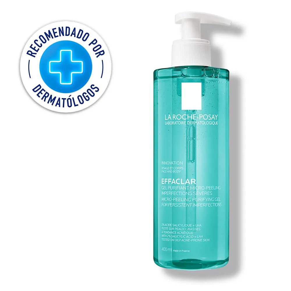 La Roche-Posay Gel Limpiador Antiimperfecciones La Roche Posay Effaclar Micro-exfoliante FRASCO 400 ML | Mejor precio en Perú desde S/108.90