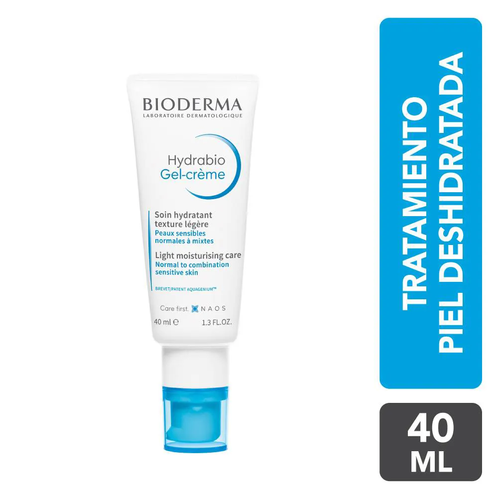 Gel Crema Cuidado Hidratante Hydrabio Bioderma FRASCO 40 ML | Mejor precio en Perú desde S/106.17