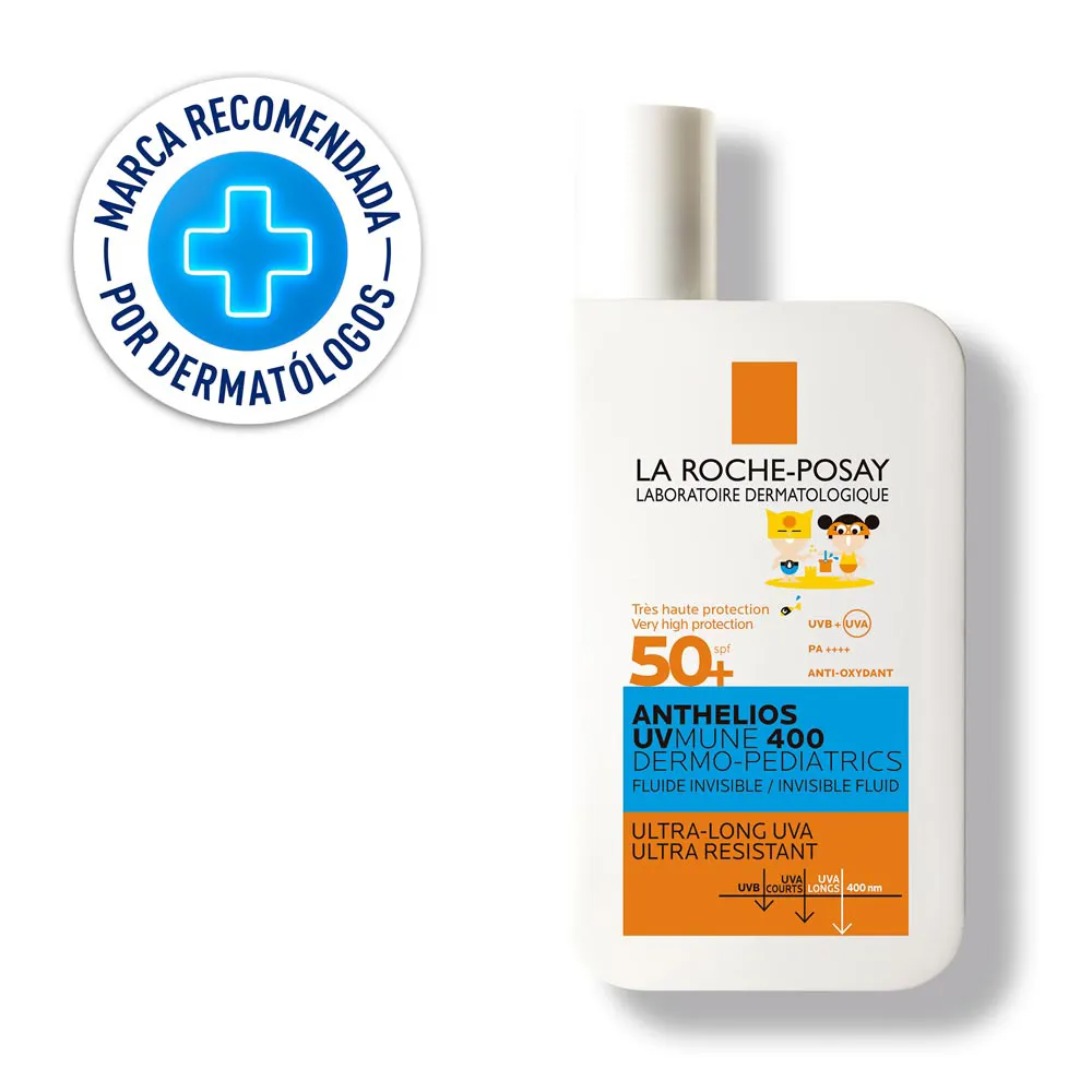 La Roche-Posay Protector Solar La Roche Posay Anthelios UVMUNE 400 Dermopediatrico FPS 50+ FRASCO 50 ML | Mejor precio en Perú desde S/91.92