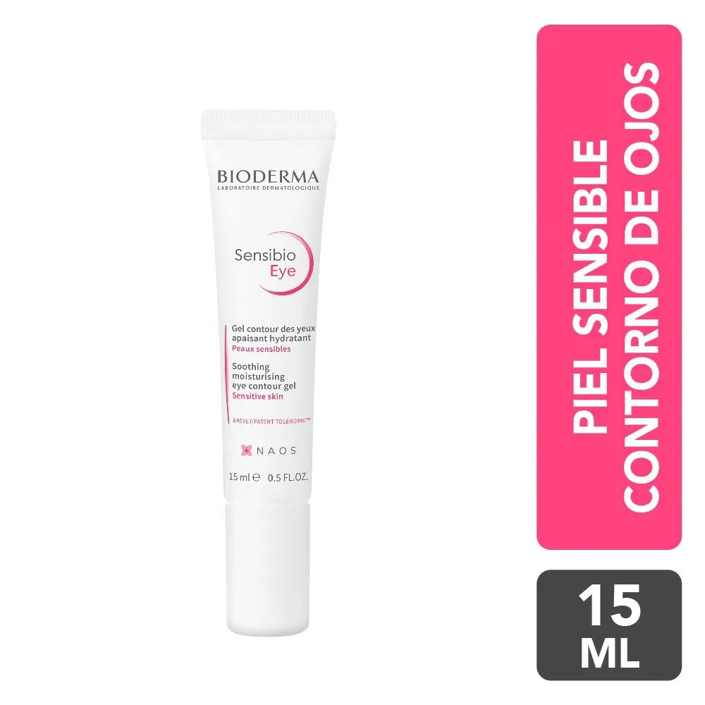 Gel Contorno de Ojos Sensibio Eye Bioderma TUBO 15 ML | Mejor precio en Perú desde S/84.90
