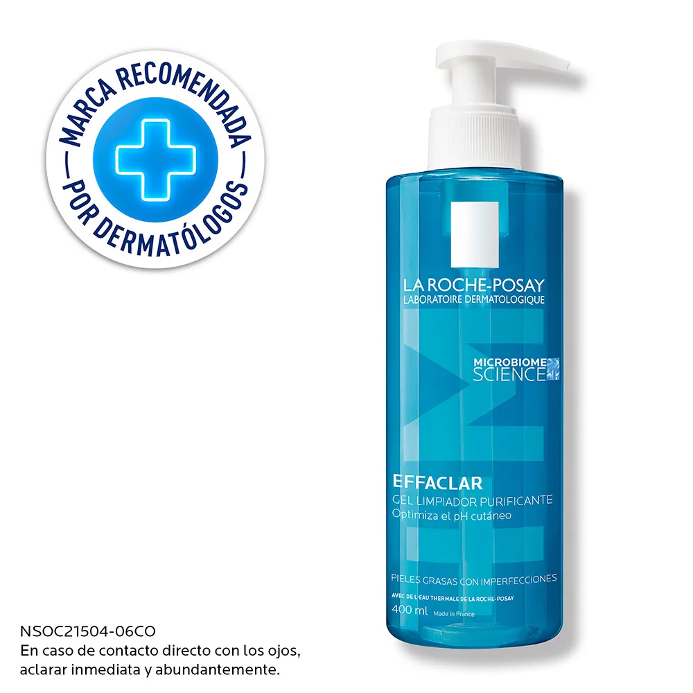 La Roche-Posay Gel Limpiador La Roche Posay Effaclar para Piel Grasa FRASCO 400 ML | Mejor precio en Perú desde S/107.18