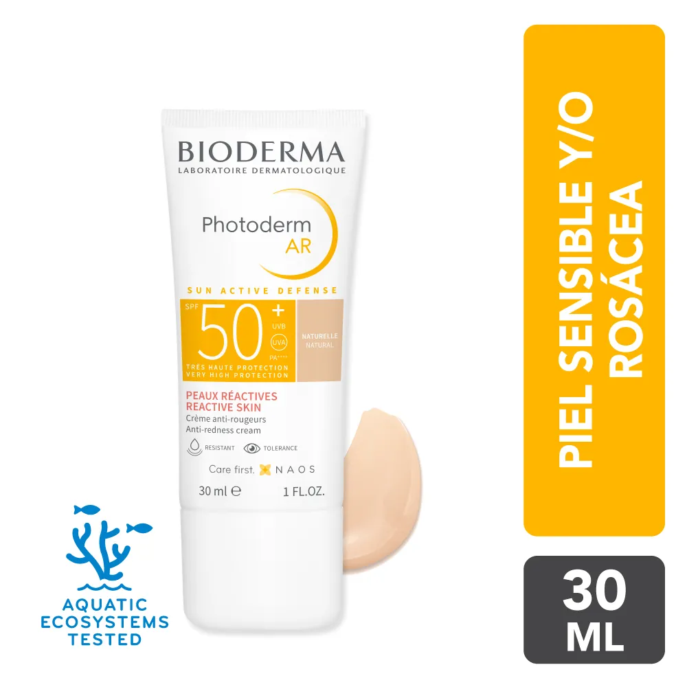 Photoderm Bloqueador AR Crema SPF 50 Bioderma TUBO 30 ML | Mejor precio en Perú desde S/102.90