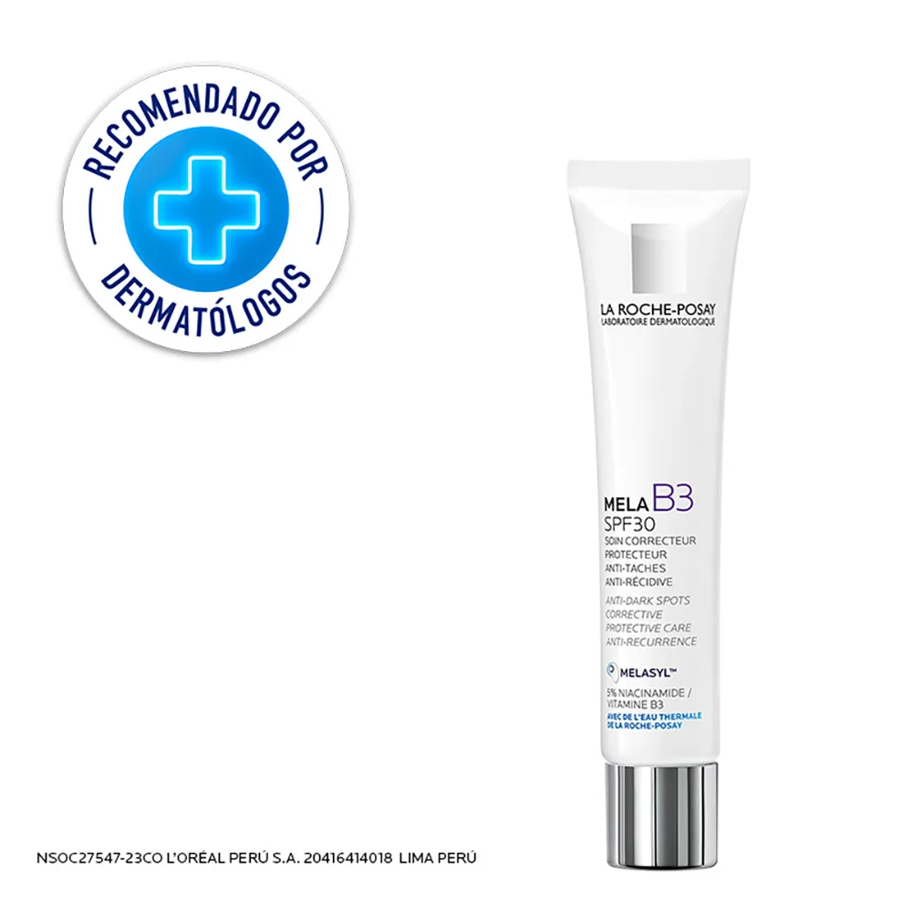 La Roche-Posay Crema Hidratante Anti-manchas La Roche Posay Mela B3 TUBO 40 ML | Mejor precio en Perú desde S/139.92
