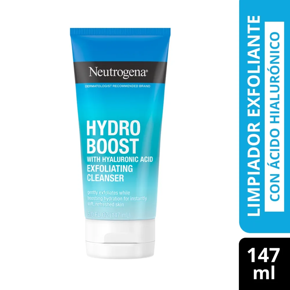 Limpiador Exfoliante Facial Neutrogena Hydro Boost TUBO 141 GR | Mejor precio en Perú desde S/41.50