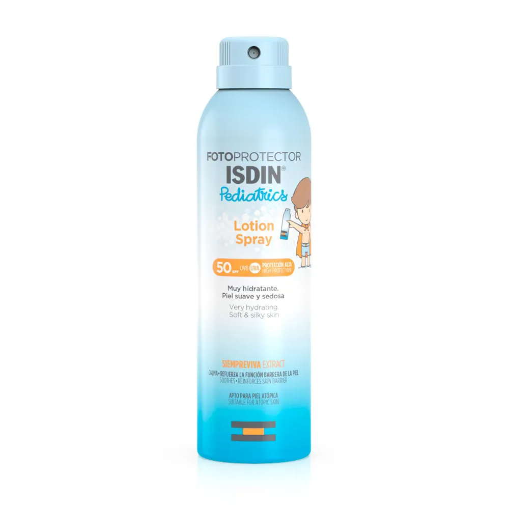 Fotoprotector Lotion Spray ISDIN Pediatrics FRASCO 250 ML | Mejor precio en Perú desde S/109.90
