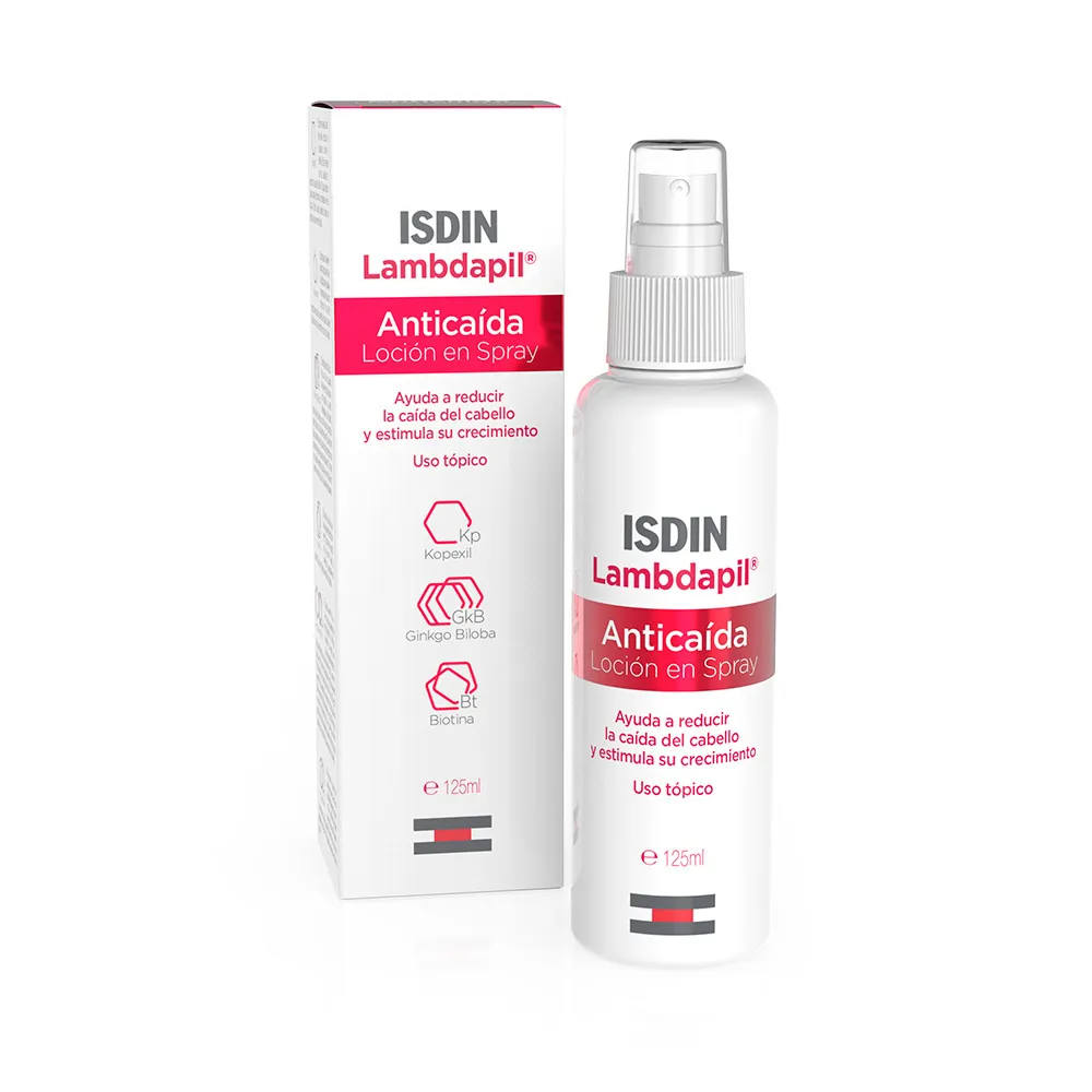 Loción Anticaída ISDIN Lambdapil FRASCO 125 ML | Mejor precio en Perú desde S/113.90