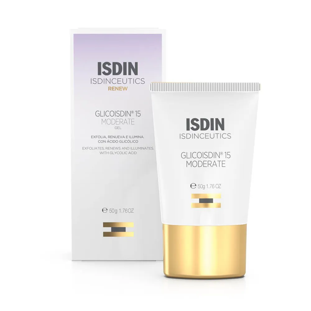 Gel Facial Isdin Glicoisdin 15 Moderate Efecto Peeling TUBO 50 GR | Mejor precio en Perú desde S/139.90