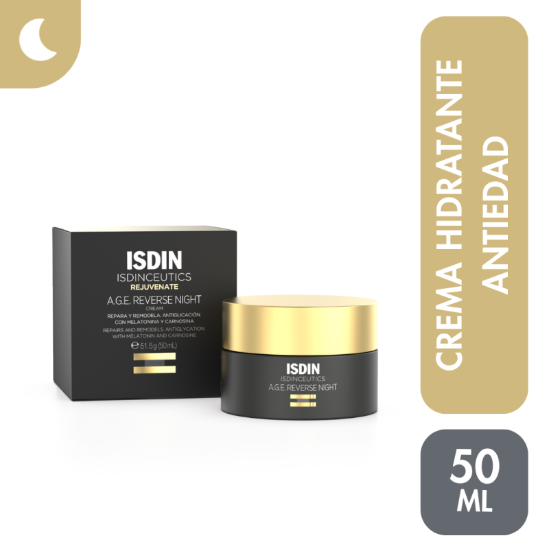 Crema Reparadora Isdin Isdinceutics A.G.E Reverse Night POTE 50 ML | Mejor precio en Perú desde S/279.90