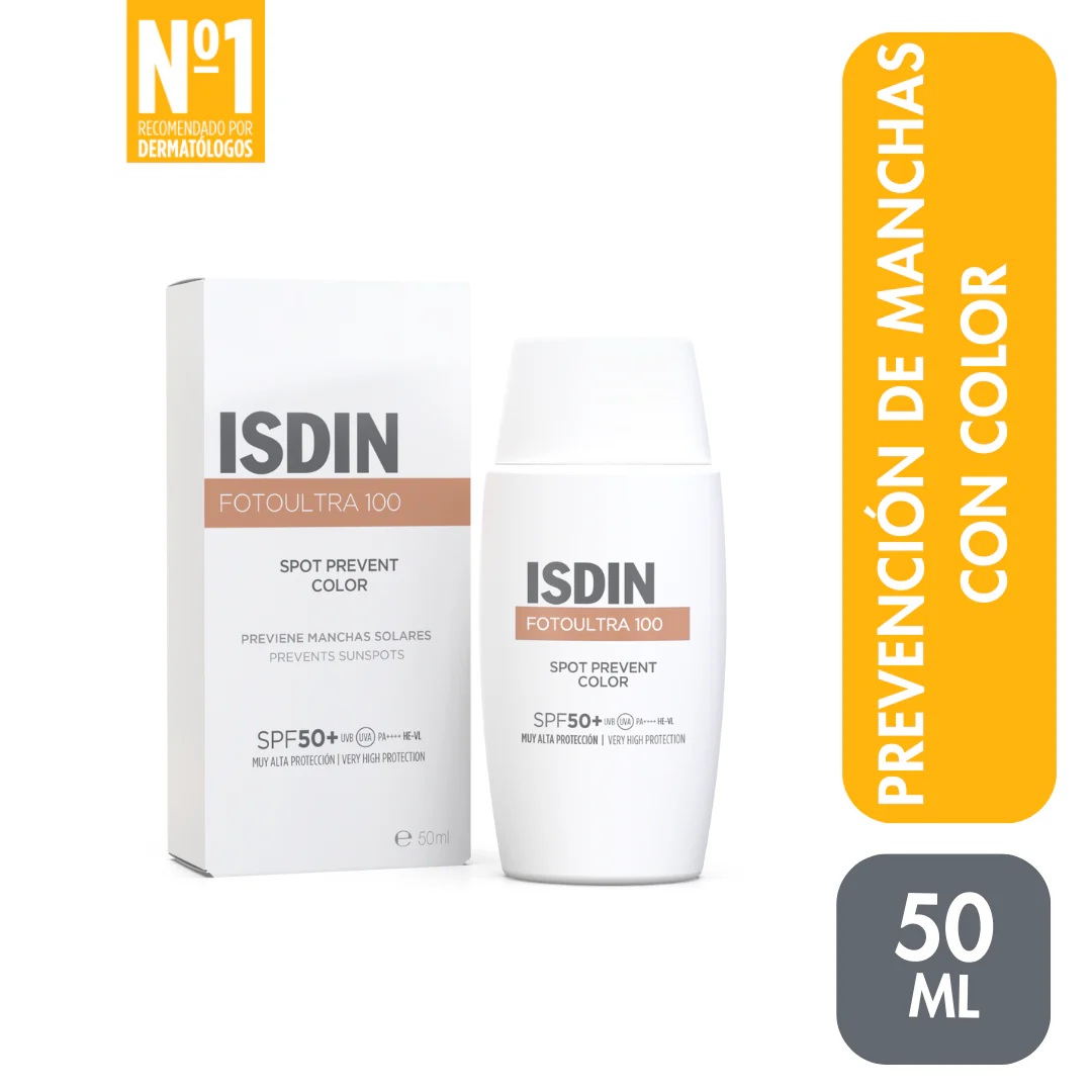 Fotoultra100 Isdin Previene Manchas Solares SPF50 FRASCO 50 ML | Mejor precio en Perú desde S/111.90