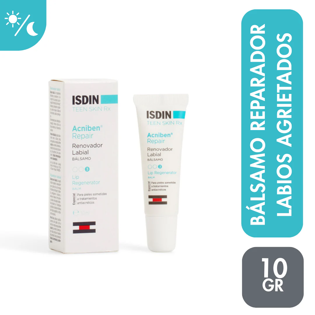 Isdin Acniben Repair Renovador Labial TUBO 10 ML | Mejor precio en Perú desde S/51.90