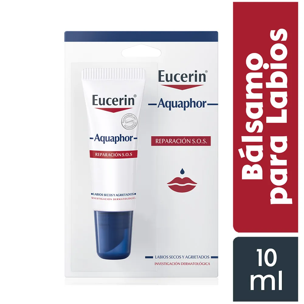 Reparador de Labios Eucerin Aquaphor TUBO 10 ML | Mejor precio en Perú desde S/71.90