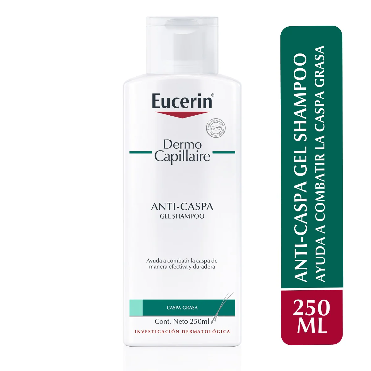 Shampoo Eucerin DermoCapillaire Anticaspa Grasa FRASCO 250 ML | Mejor precio en Perú desde S/143.90