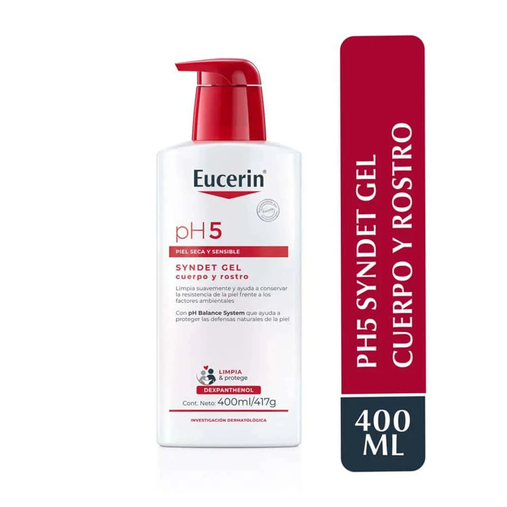 Gel de Baño Eucerin pH5 Piel Seca y Sensible FRASCO 400 ML | Mejor precio en Perú desde S/113.90