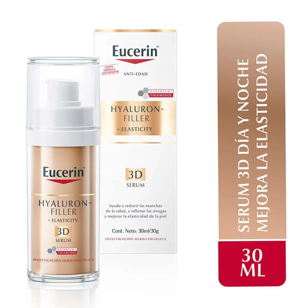 Sérum Antiarrugas Eucerin Hyaluron Filler + Elasticity 3D FRASCO 30 ML | Mejor precio en Perú desde S/159.90