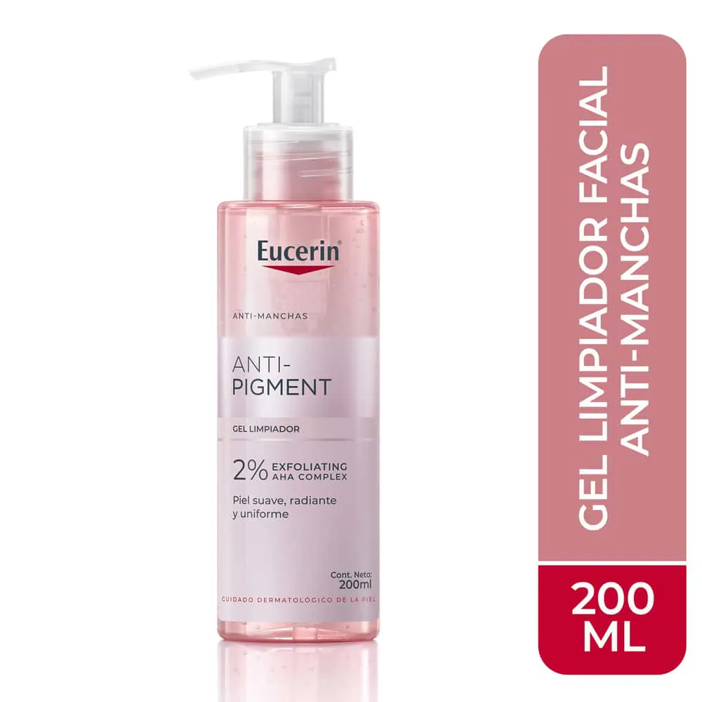 Gel Limpiador Facial Eucerin Anti-Pigment FRASCO 200 ML | Mejor precio en Perú desde S/76.90