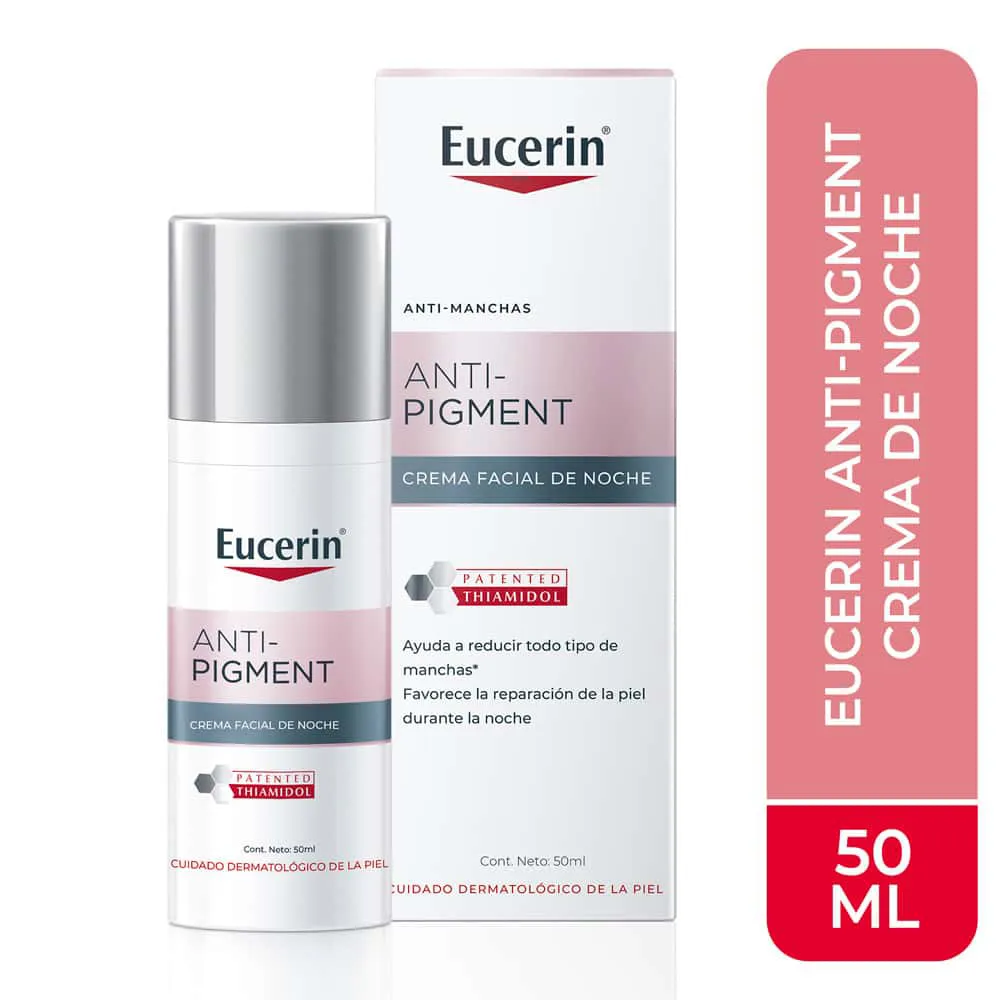 Crema Facial de Noche Eucerin AntiPigment FRASCO 50 ML | Mejor precio en Perú desde S/146.90