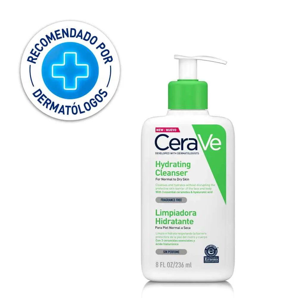 Crema Limpiadora Hidratante CeraVe Hydrating Cleanser FRASCO 236 ML | Mejor precio en Perú desde S/69.90