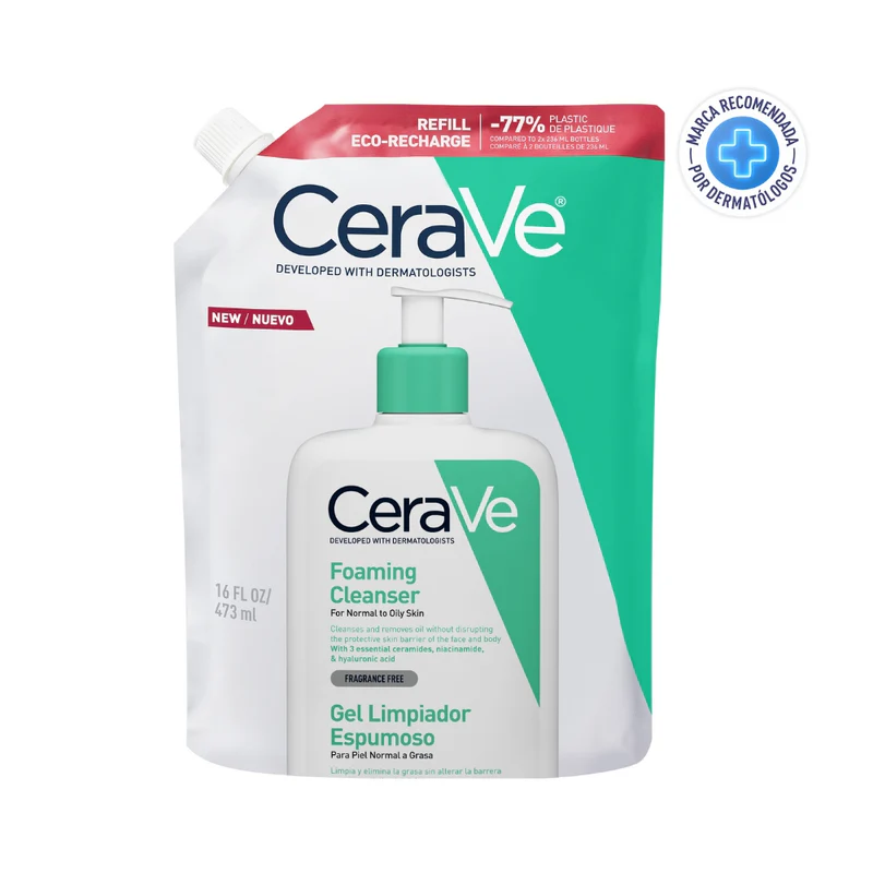 Refill Foaming cleanser CeraVe FRASCO 473 ML | Mejor precio en Perú desde S/79.90