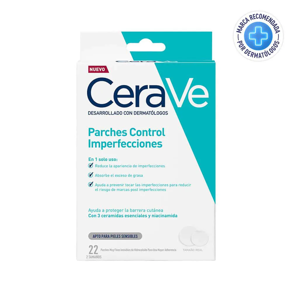 Parches CeraVe Control Imperfecciones CAJA 22 UN | Mejor precio en Perú desde S/56.50